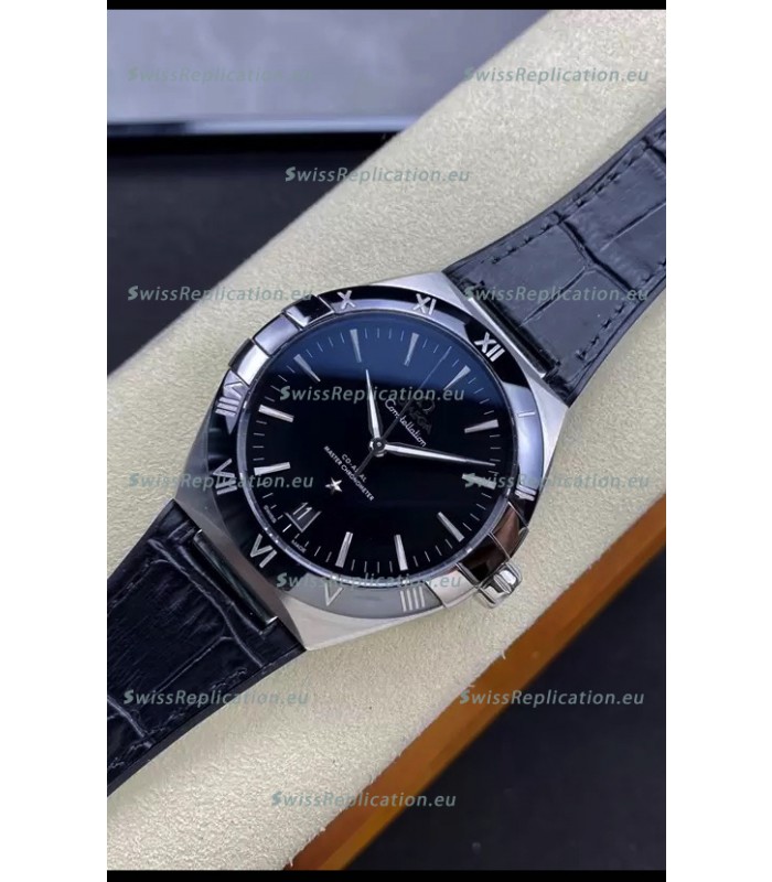 Omega Co-Axial Constellation 41MM 904L Steel Black Dial 1:1 Mirror Replica Watch