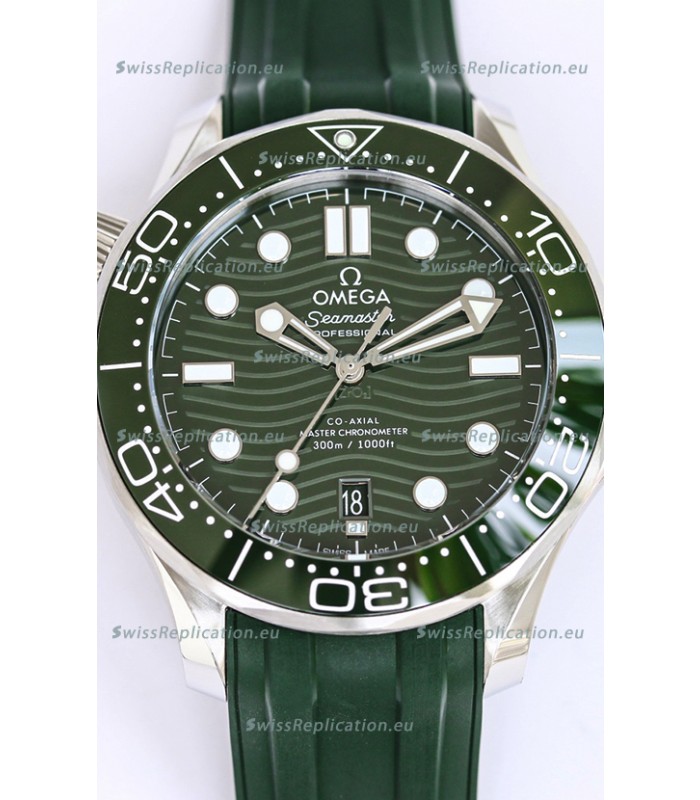 Omega Seamaster 300M Master Chronometer Green Swiss 904L Steel 1:1 Mirror Replica Watch