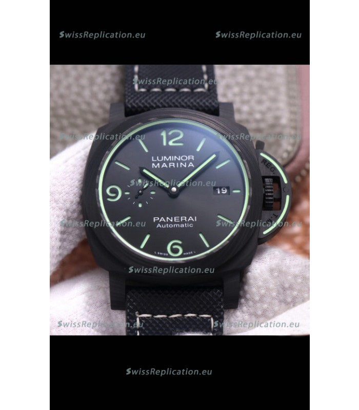 Panerai Luminor Marina PAM1118 Carbotech 1:1 Mirror Swiss Replica Watch 44MM