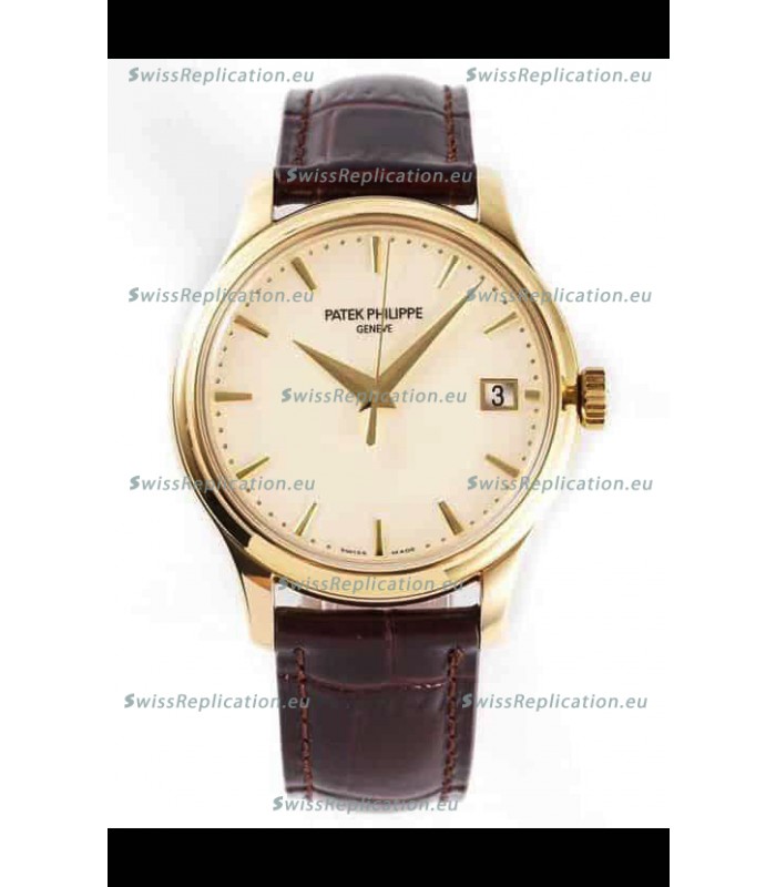 Patek Philippe #Ref 5227J in White Dial 1:1 904L Yellow Gold Casing 904L Steel Swiss Watch 