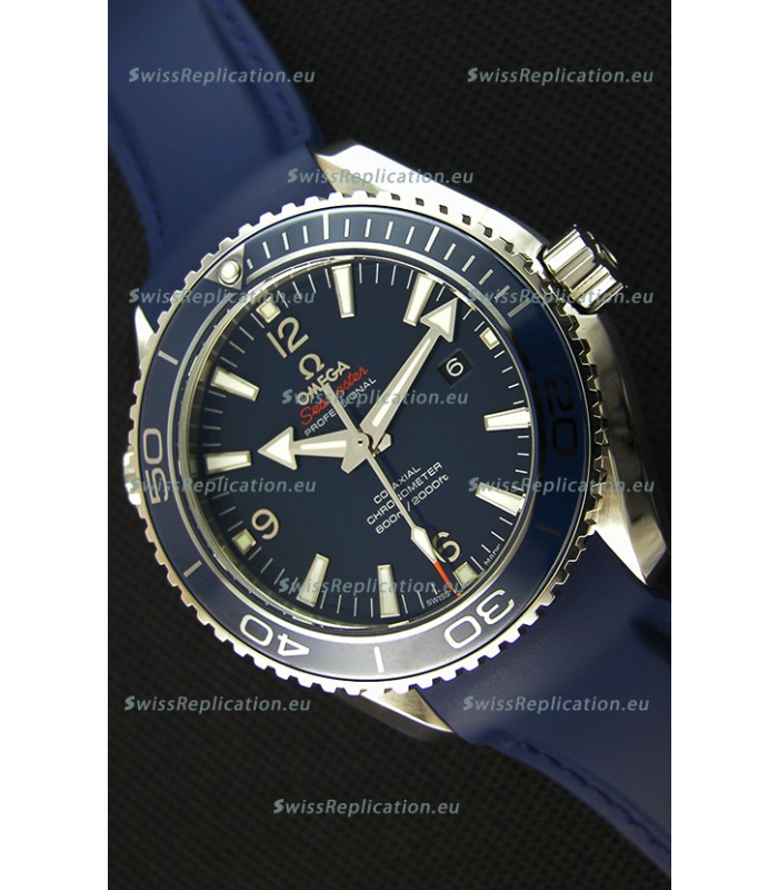Omega Seamaster Planet Ocean Swiss Blue Strap Replica 45MM 1:1 Ultimate Edition Watch 