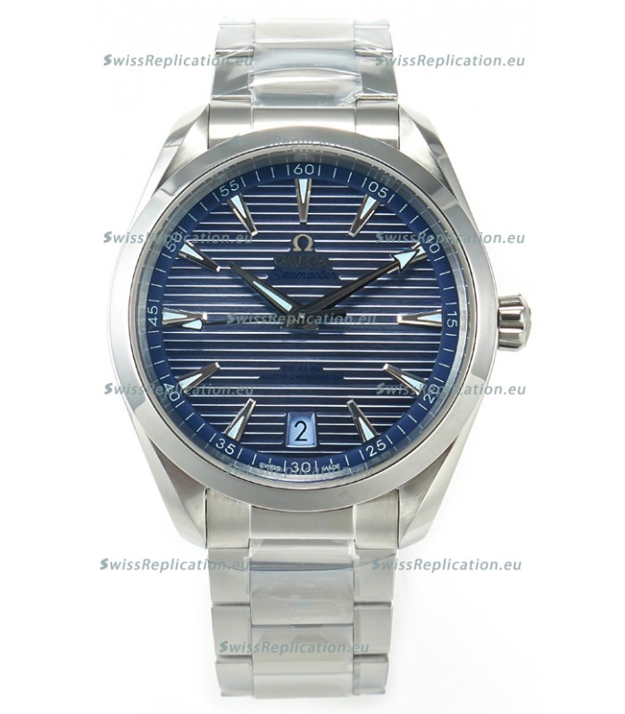 Omega Aqua Terra 150M Summer Blue Dial 904L Steel Casing 1:1 Mirror Replica 41MM 