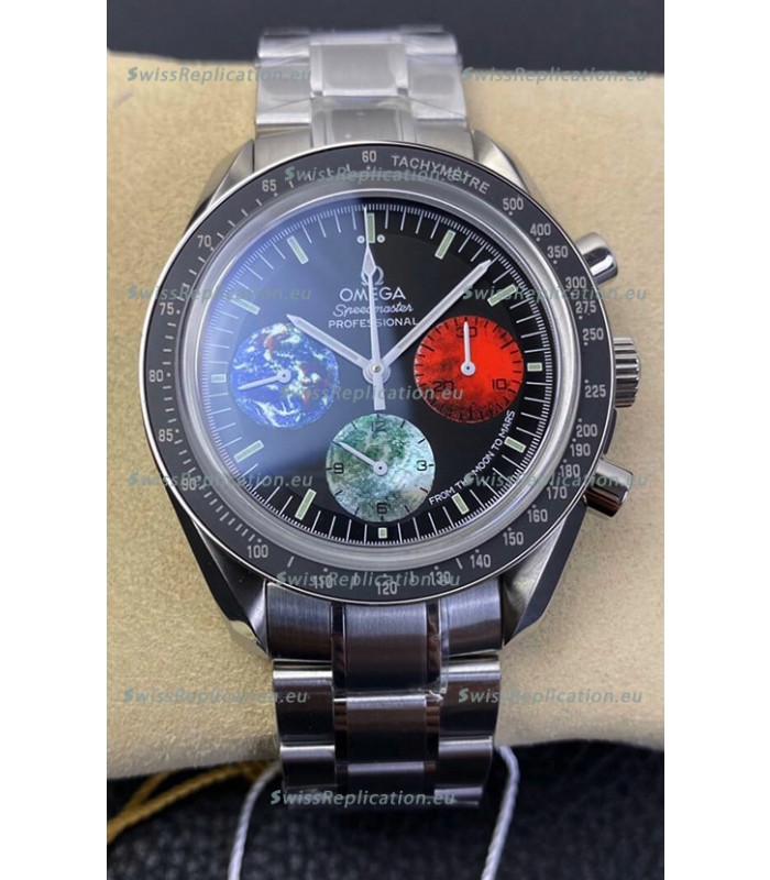 Omega Speedmaster Moon to Mars Edition Chronograph 42MM Black Dial 1:1 Mirror Replica Watch