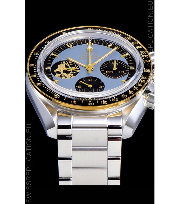Omega Speedmaster Professional Moonwatch Apollo 11 50th Anniversary Moonshine Gold Swiss Replica Watch
