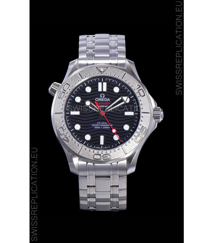 Omega Seamaster Diver 300M Nekton Edition 1:1 Mirror Replica Watch in Black Dial