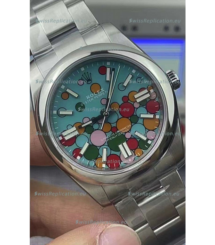 Rolex Oyster Perpetual REF# 124300 Celebration Dial in 41MM ETA 3230 Automatic Movement Watch 