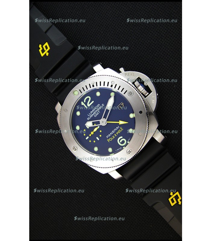 Panerai Luminor Submersible PAM00719 1950 3 Days GMT Pole2Pole Japanese Replica Watch 
