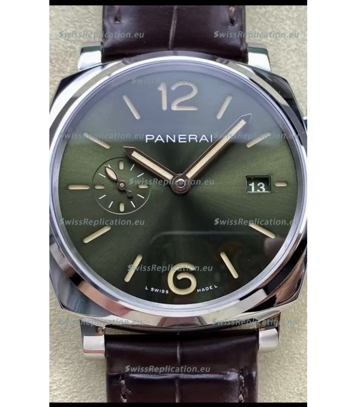 Panerai Luminor Due PAM1329 Edition 1:1 Mirror Swiss Replica Watch Green Dial