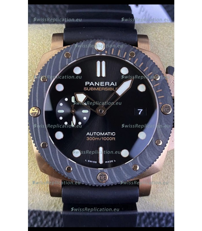 Panerai PAM01070 Submersible GOLDTEC OROCARBO - 44MM 1:1 Mirror Replica