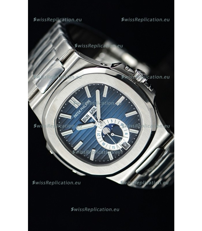 Patek Philippe Nautilus 5726A 1:1 Mirror Swiss Watch Blue Dial