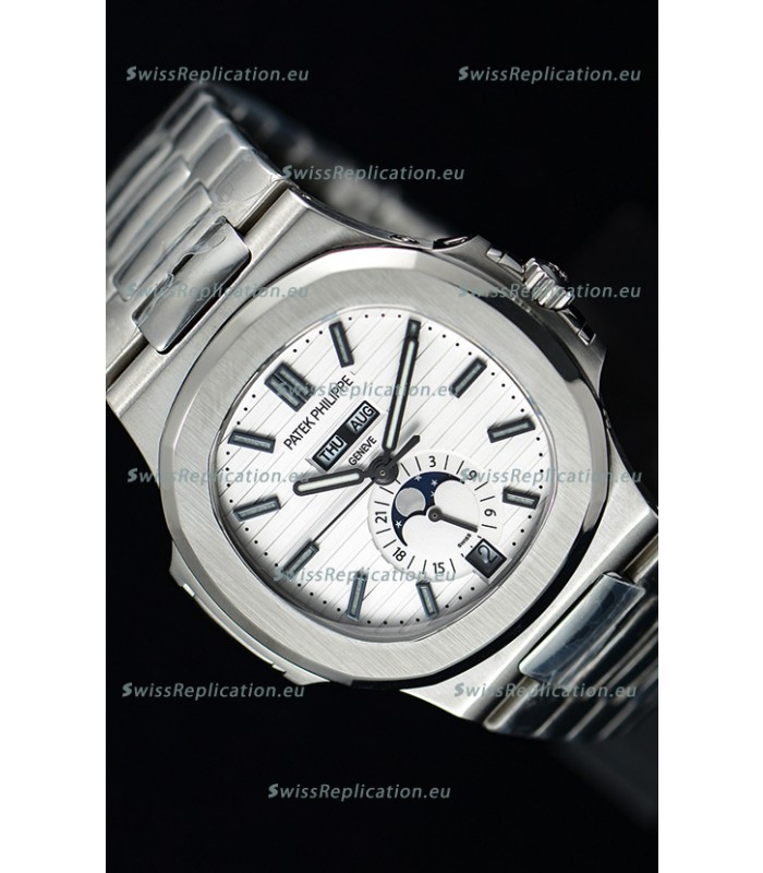 Patek Philippe Nautilus 5726A 1:1 Mirror Swiss Watch White Dial