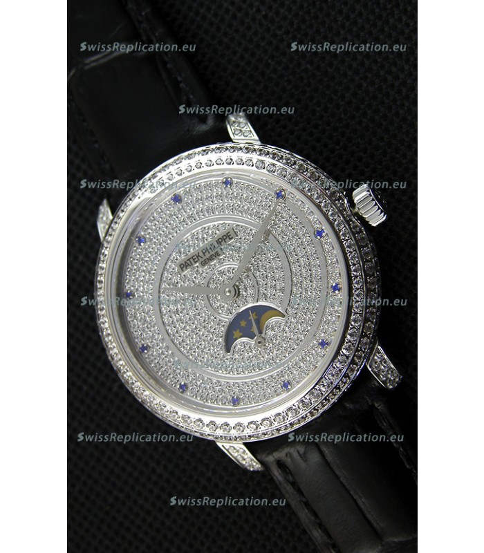 Patek Philippe Complications 4968/G Swiss Replica Steel Case Watch 