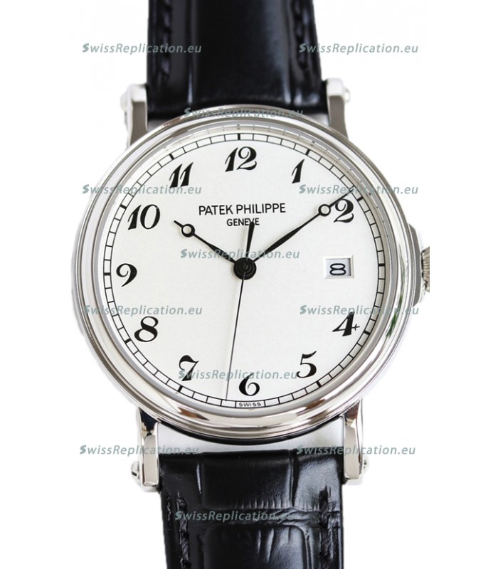 Patek Philippe Calatrava 5153G White Gold 1:1 Mirror Swiss Replica Watch 