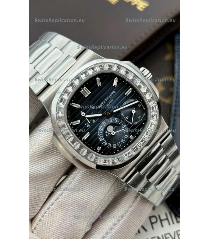 Patek Philippe Nautilus 5712G 1:1 Quality Swiss Replica Watch in Blue Dial