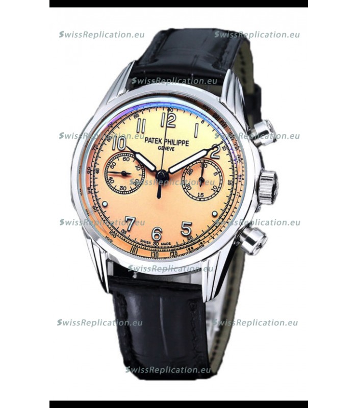 Patek Philippe Complications 5162G Rose-Gilt Opaline Dial Stainless Steel Swiss Replica Watch 