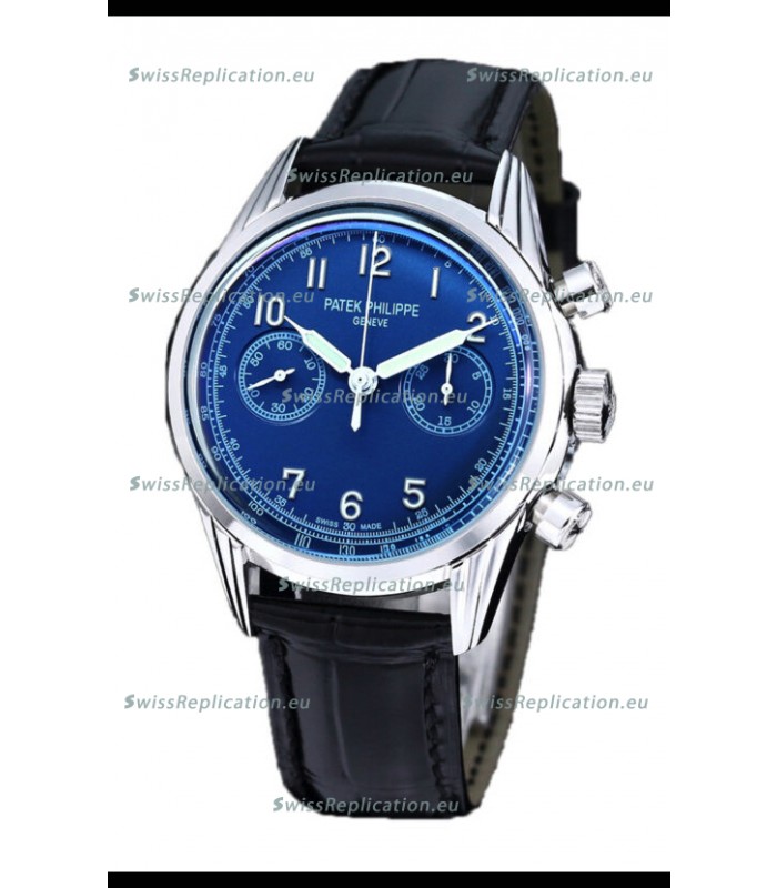 Patek Philippe Complications 5162G Blue Dial Stainless Steel Swiss Replica Watch 