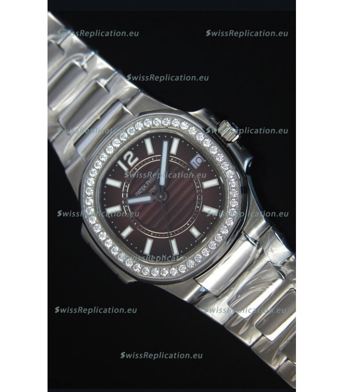 Patek Philippe Ladies Nautilus Stainless Steel Watch 36MM 