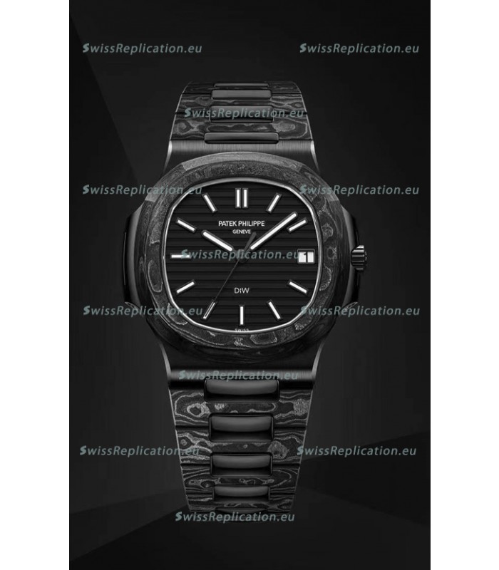 Patek Philippe Nautilus 5711 DiW Edition Ceramic/Carbon 1:1 Mirror Swiss Replica Watch