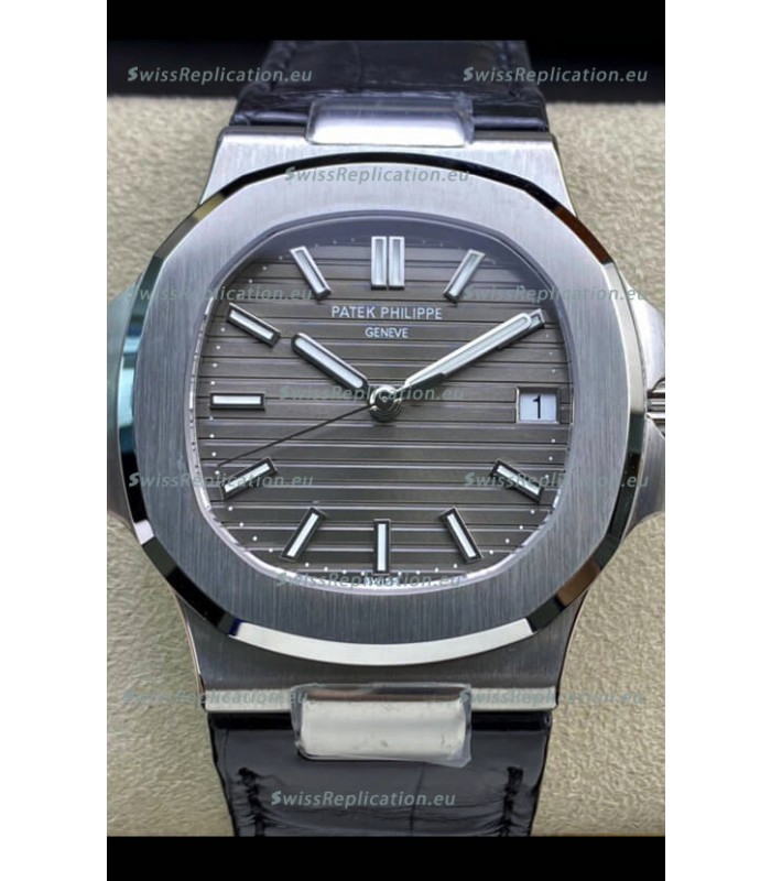 Patek Philippe Nautilus 5711G-001 904L Steel 2023 Updated Mirror Replica Watch - Grey Dial