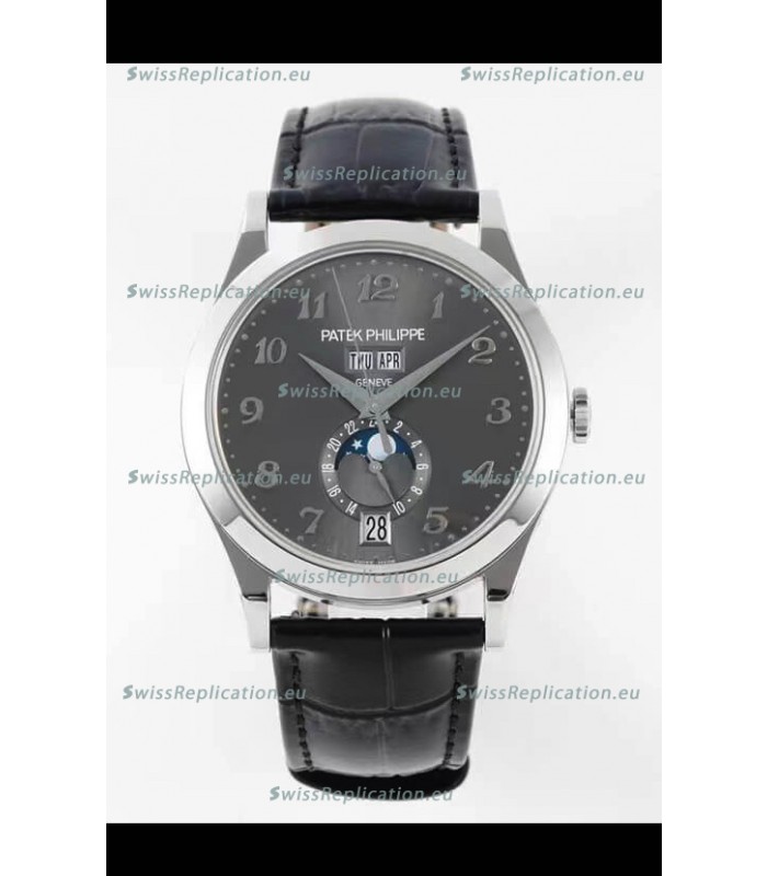 Patek Philippe Annual Calendar 5396G-014 Complications Swiss Replica Watch in Grey Dial