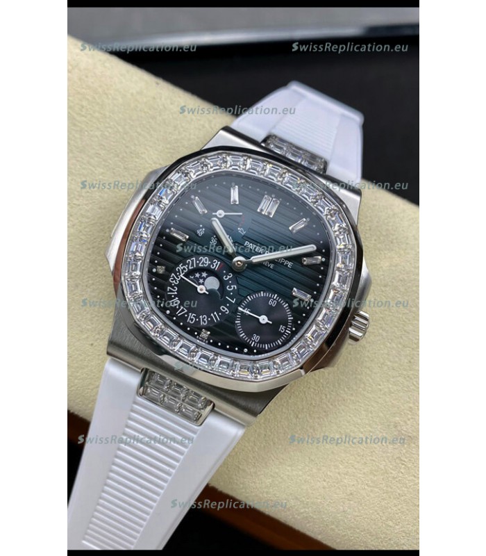 Patek Philippe Nautilus 5712G 1:1 Quality Swiss Replica Watch in Black Dial