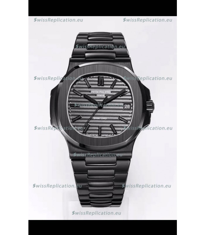 Patek Philippe Nautilus 5711 BAMFORD Edition DLC Coated 1:1 Mirror Swiss Replica Watch