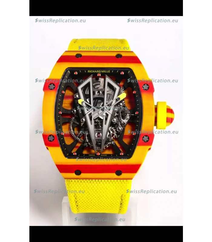 Richard Mille RM27-03 Rafael Nadal Genuine Tourbillon Movement 1:1 Mirror Replica Watch
