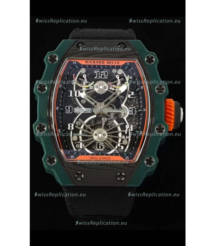 Richard Mille RM21-02 Tourbillon Aerodyne Edition 1:1 Mirror Replica Watch