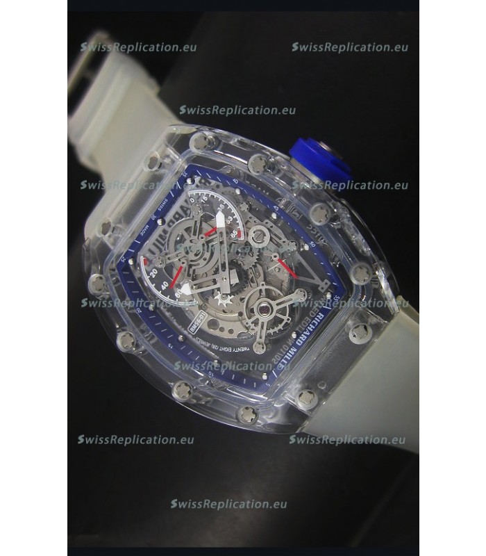 Richard Mille RM56-01 AN Saphir Blue Edition Replica Watch 