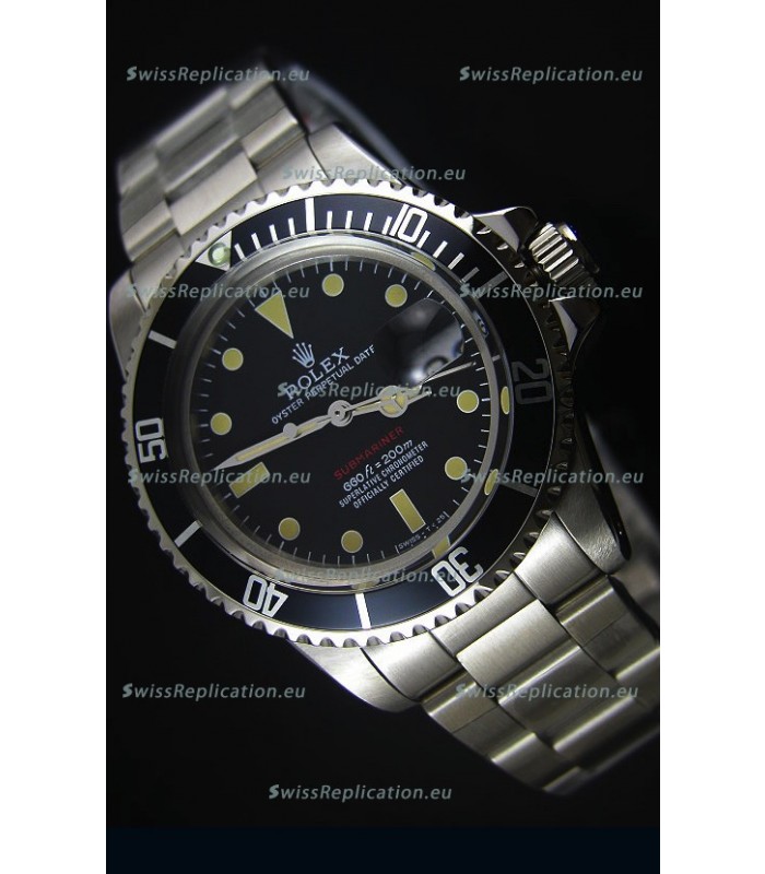 STEELMOVEMENT - Rolex Submariner 1680 Vintage Edition Japanese Movement Watch