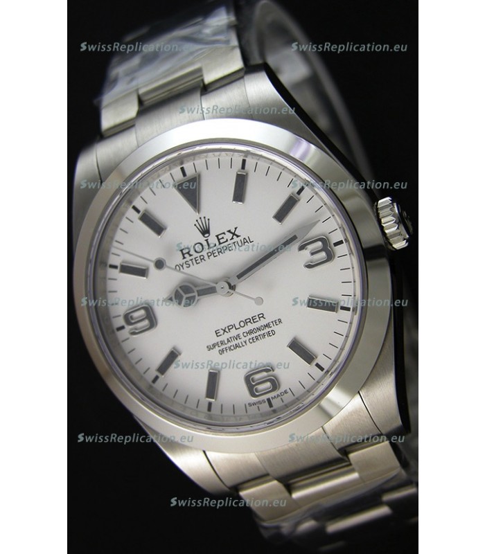 Rolex Explorer I 214270 White Dial - The Ultimate Best Edition Swiss Replica Watch