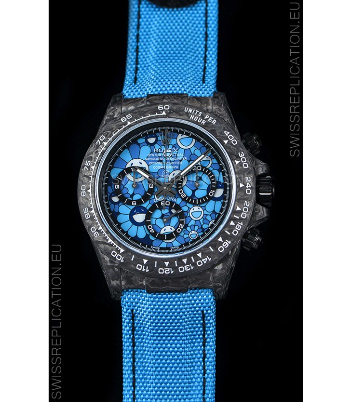 Rolex Daytona CHRONUSART Forged Cabon Casing 1:1 Mirror Replica Multicolored Dial