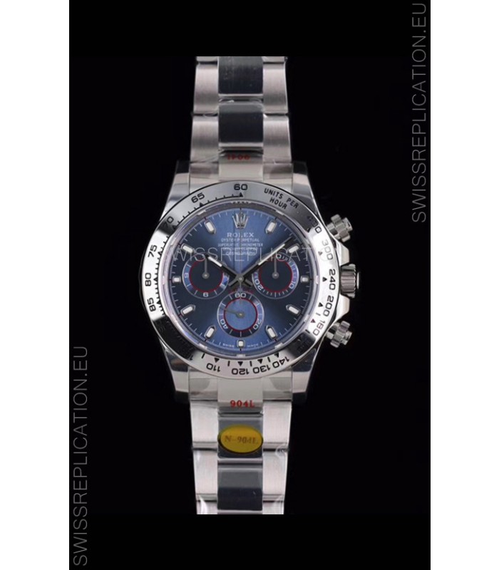 Rolex Daytona 116508 White Gold Original Cal.4130 Movement - 1:1 Mirror 904L Steel Watch