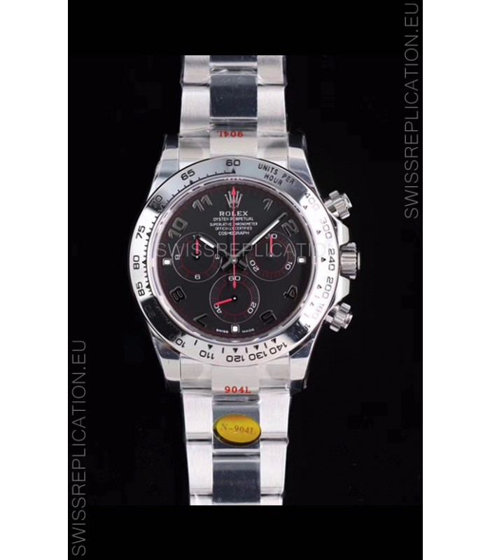 Rolex Daytona 116509 White Gold Original Cal.4130 Movement - 1:1 Mirror 904L Steel Watch