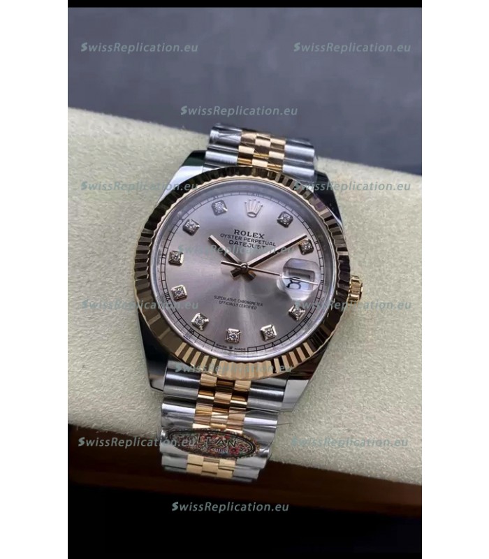 Rolex Datejust 126331 41MM ETA 3235 Swiss 1:1 Mirror Replica Watch in Rose Gold 904L Steel