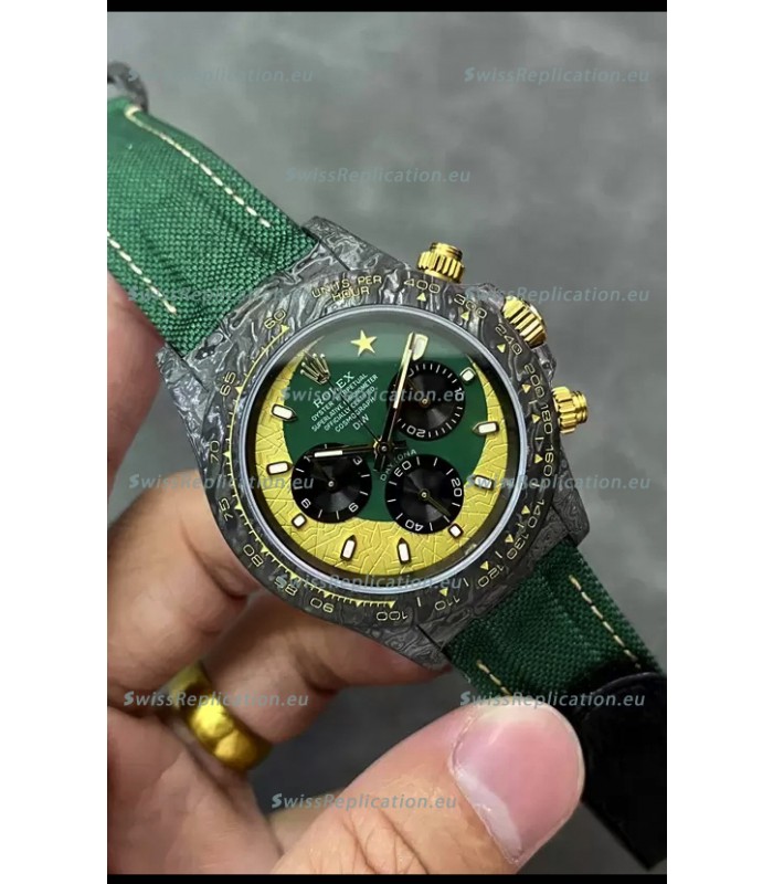 Rolex Cosmograph Daytona DiW Edition Carbon Fiber Watch - Cal.4130 Movement 