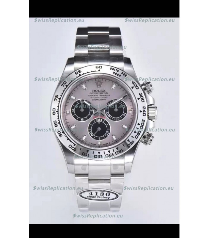 Rolex Cosmograph Daytona M116509 Original Cal.4130 Movement - 904L Steel Watch Grey Dial