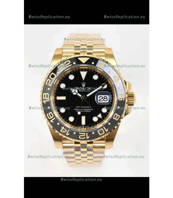 Rolex GMT Masters II M126718GRNR Cal.3285 Movement Swiss Replica - Ultimate 904L Steel Watch