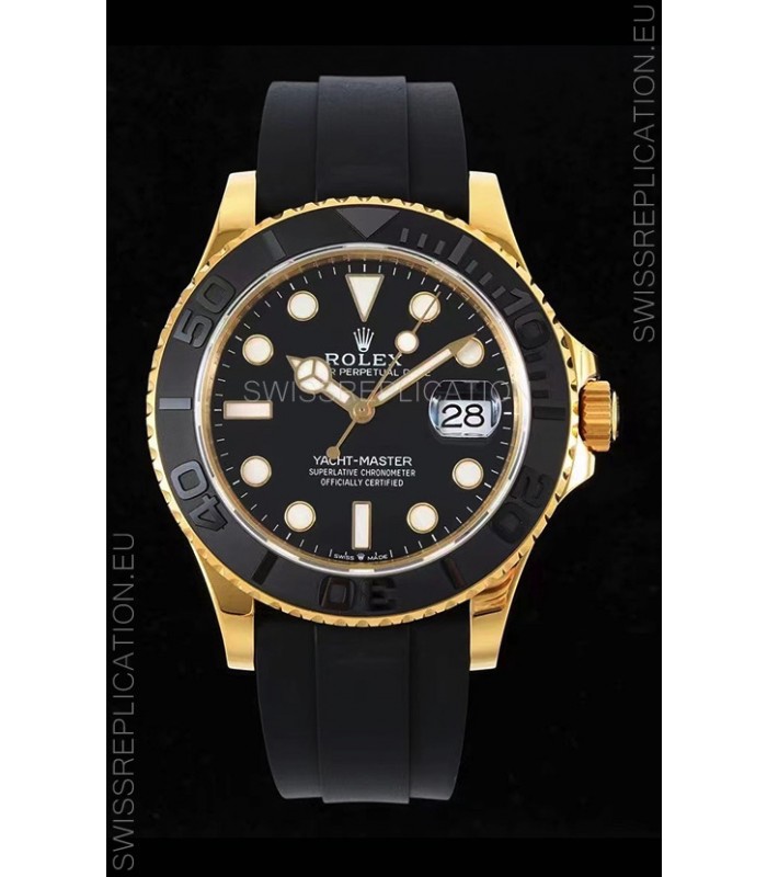 Rolex Yachtmaster 226659 Yellow Gold 42MM Cal.3135 Swiss 1:1 Ultimate 904L Steel Watch