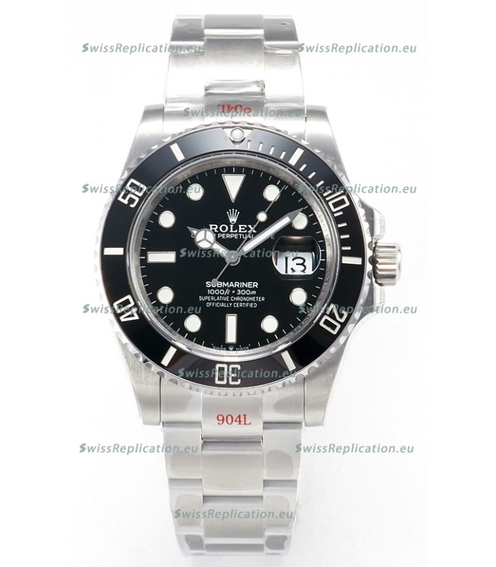 Rolex Submariner Super Clone 40MM Steel 16610 - Replica 1:1 Mirror Watch 