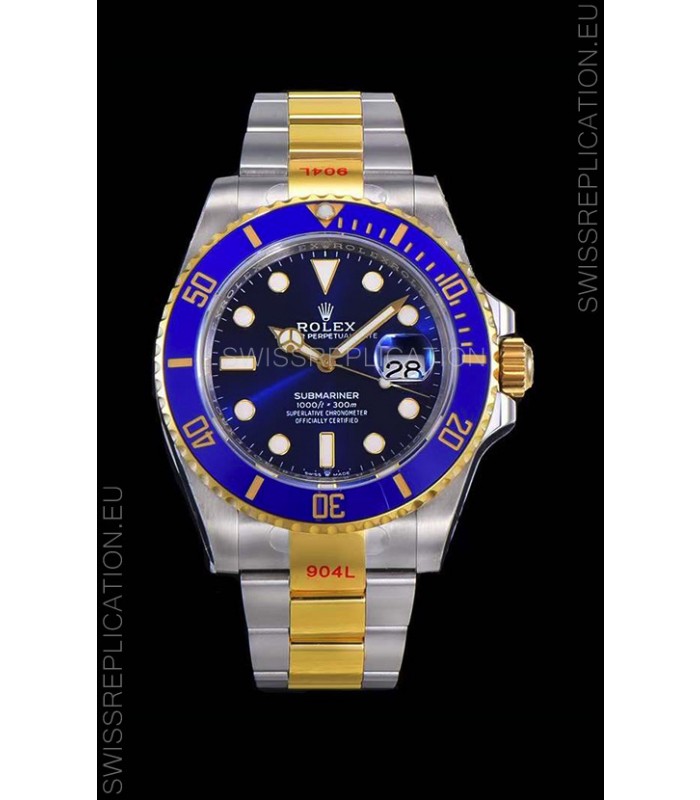 Rolex Submariner 41MM Two Tone 126613LB - Replica 1:1 Mirror - Ultimate 904L Steel Watch