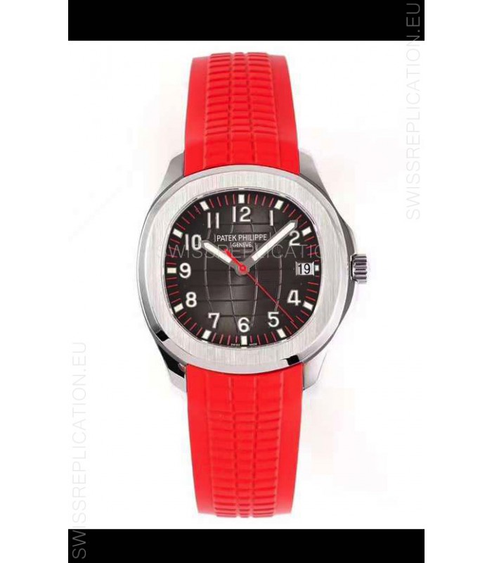 Patek Philippe Aquanaut 5167A-001 Swiss Replica Watch Grey Dial - 1:1 Mirror Edition
