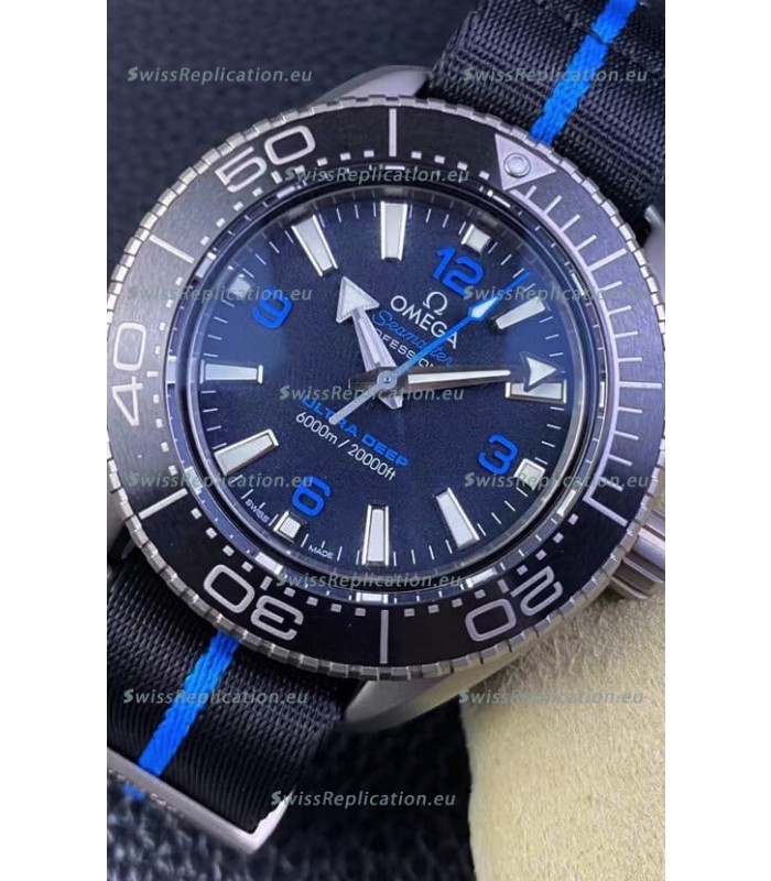Omega Seamaster Planet Ocean 600M Ultra Deep Titanium 45.50mm 1:1 Mirror Replica Watch 