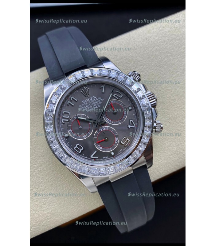 Rolex Cosmograph Daytona 116519 Grey Dial Cal.4130 Movement - 904L Steel Watch