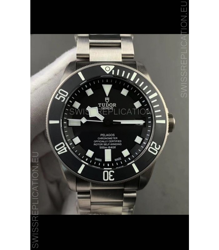 Tudor Pelagos Titanium Swiss Replica Watch - Right Hand Edition 1:1 Mirror Replica