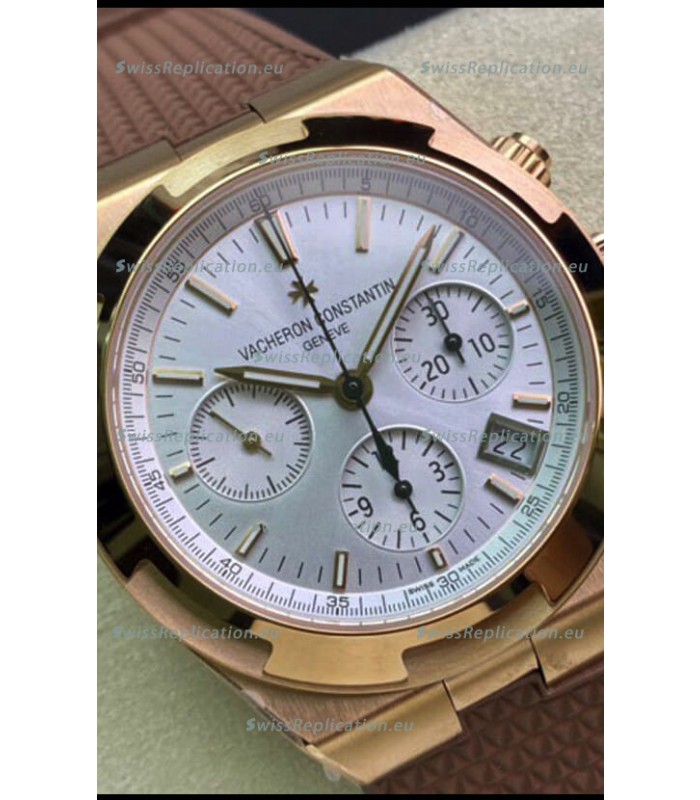 Vacheron Constantin Overseas Chronograph Yellow Gold in Steel Dial 1:1 Mirror Replica