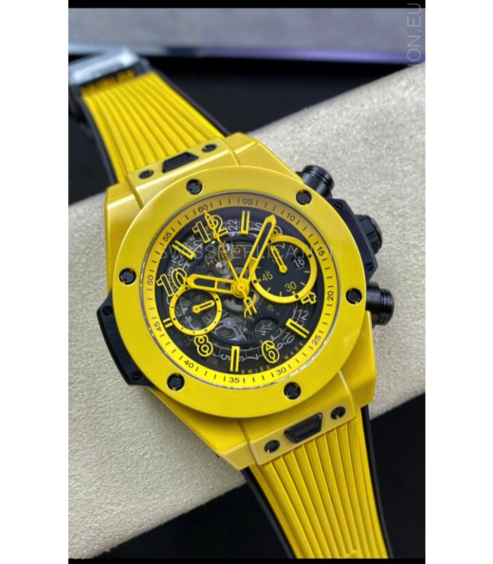 Hublot Big Bang Unico Yellow PVD 1:1 Mirror Edition Swiss Replica Watch