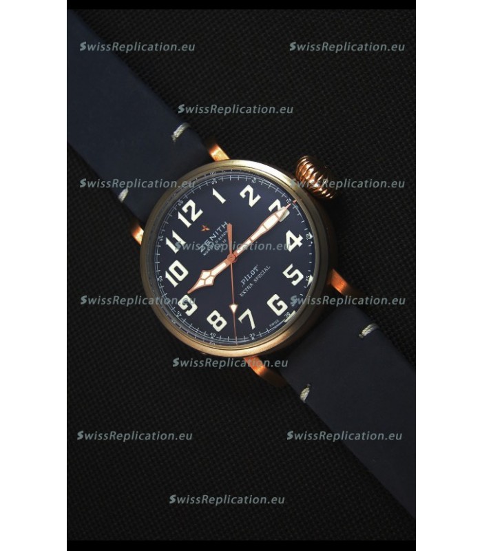 Zenith Pilot Type 20 Extra Westime Vintage Edition in Rose Gold Case
