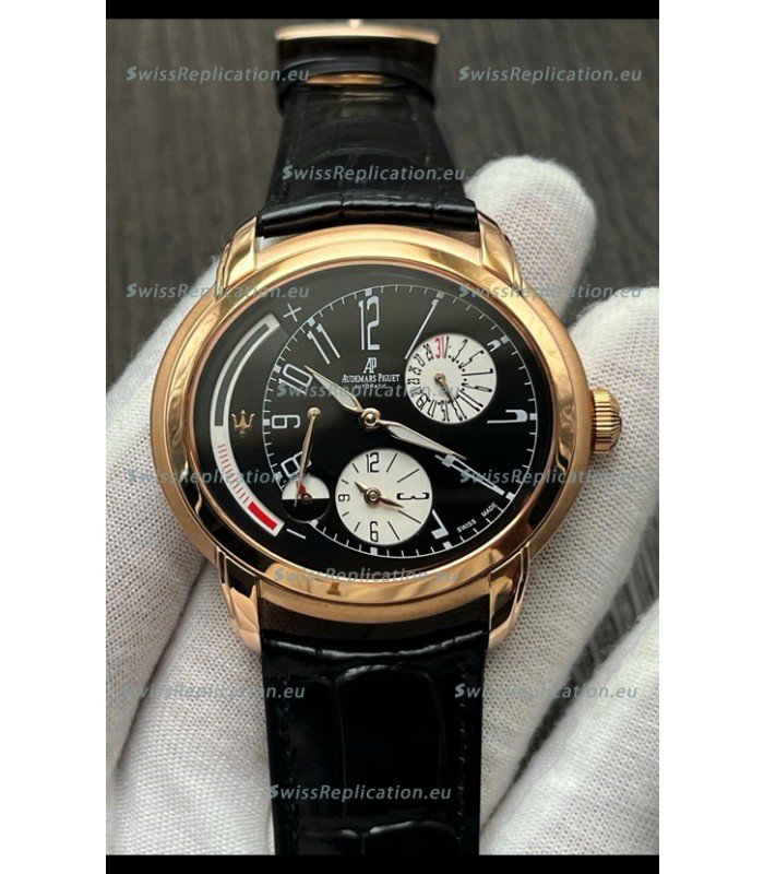 Audemars Piguet Millenary 26150OR Swiss Replica Watch Black Dial 