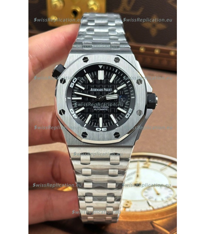 Audemars Piguet Royal Oak Offshore Diver 1:1 Mirror Swiss Replica Watch - Steel Strap